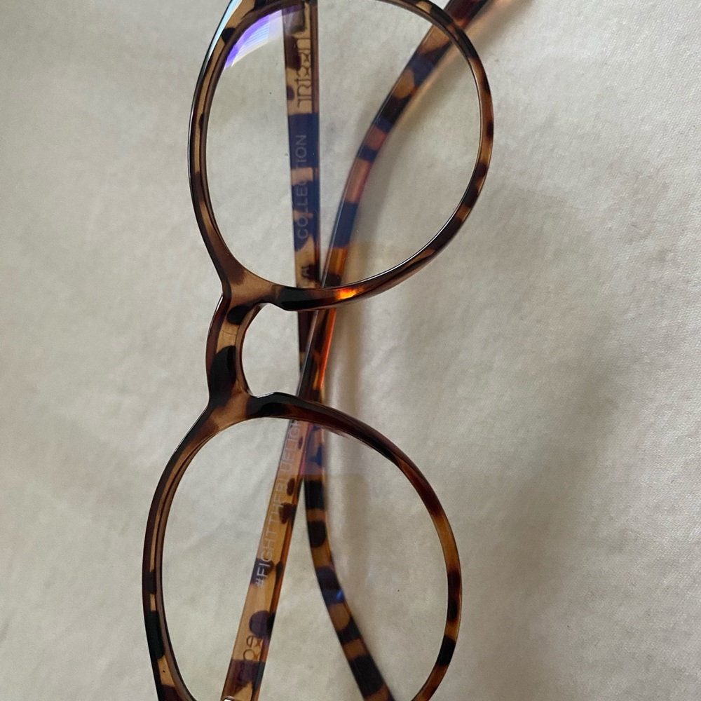 New Necter blue light tortoise screen glasses